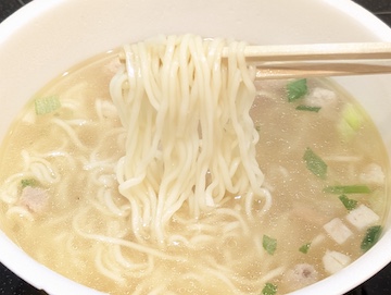 感想（鶏だし塩らぁ麺）