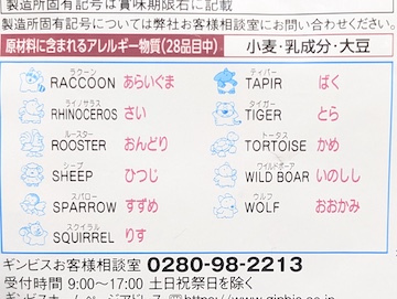 パッケージ裏面