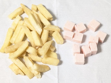 感想（「デクのかつ丼風ポテトスティック」と「ショートのショートケーキ味チョコレート」）