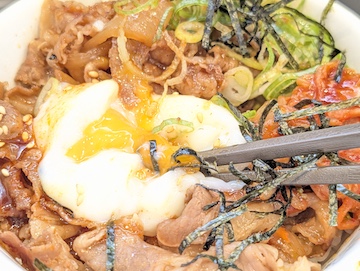 牛ビビン丼（感想）