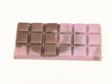 マーブルチョコ（茶色と紫色）